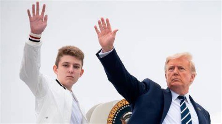 Barron Trump's height soars over 6ft 3in tall Donald