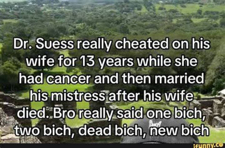 Dr Suess Scandal Cheated On His Wife Hellen Palmer With Mistress