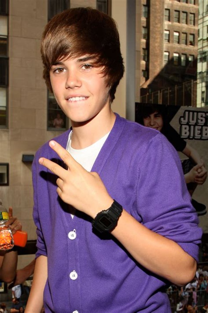 How old was Justin Bieber when he got famous?